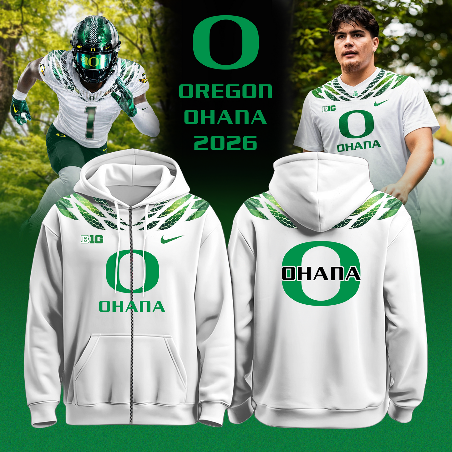 Oregon Ducks "OHANA 2026" Limited Editions