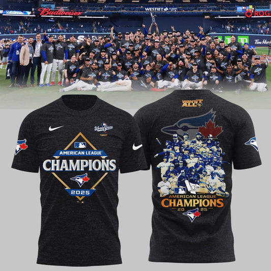 Toronto Blue Jay 2025 American League Champions T-Shirt