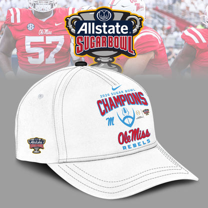 Ole Miss Rebels 2026 Football Sugar Bowl Champions Limited Edition Shirt