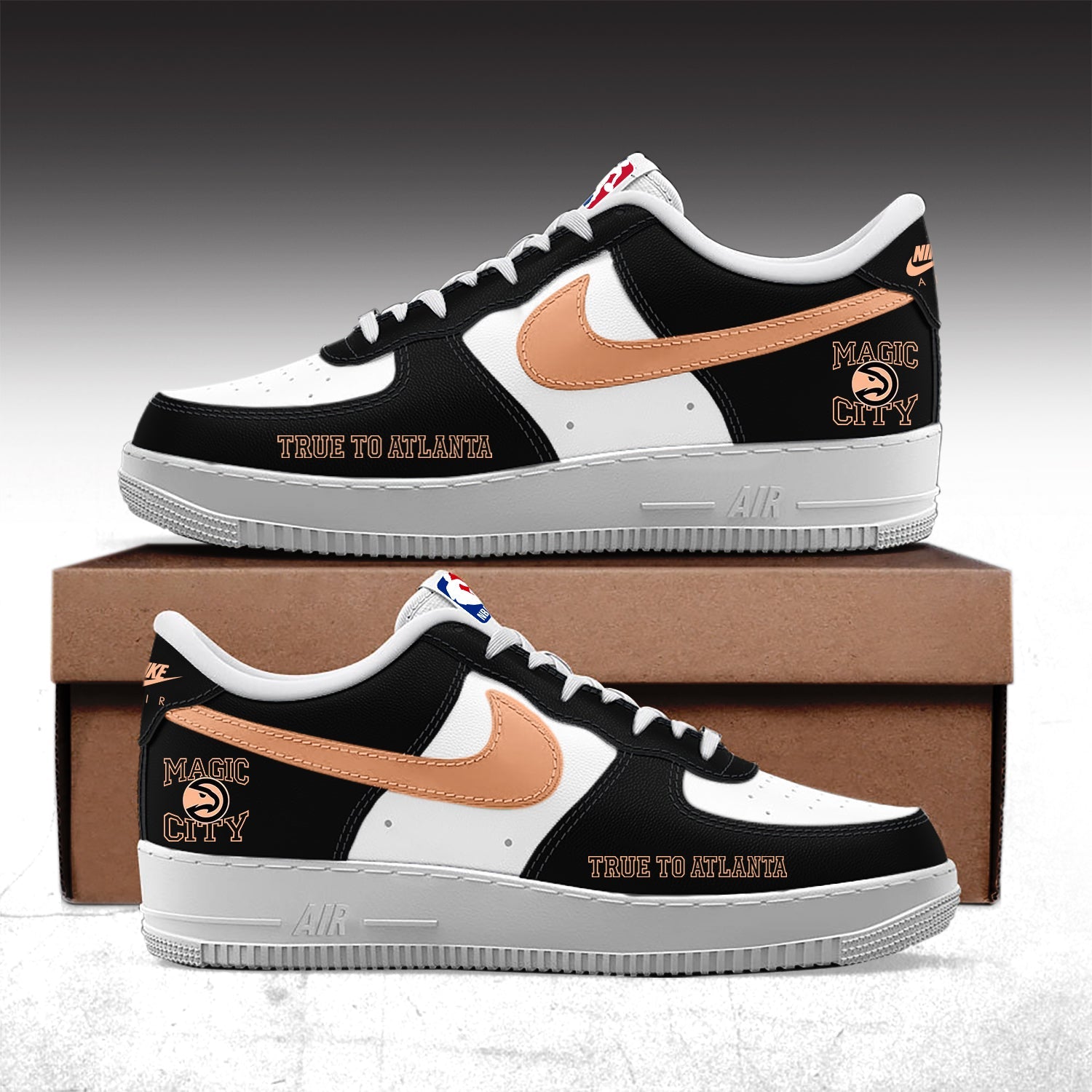 Atlanta Hawks 2026 Magic City True To Atlanta AF1 Sneakers