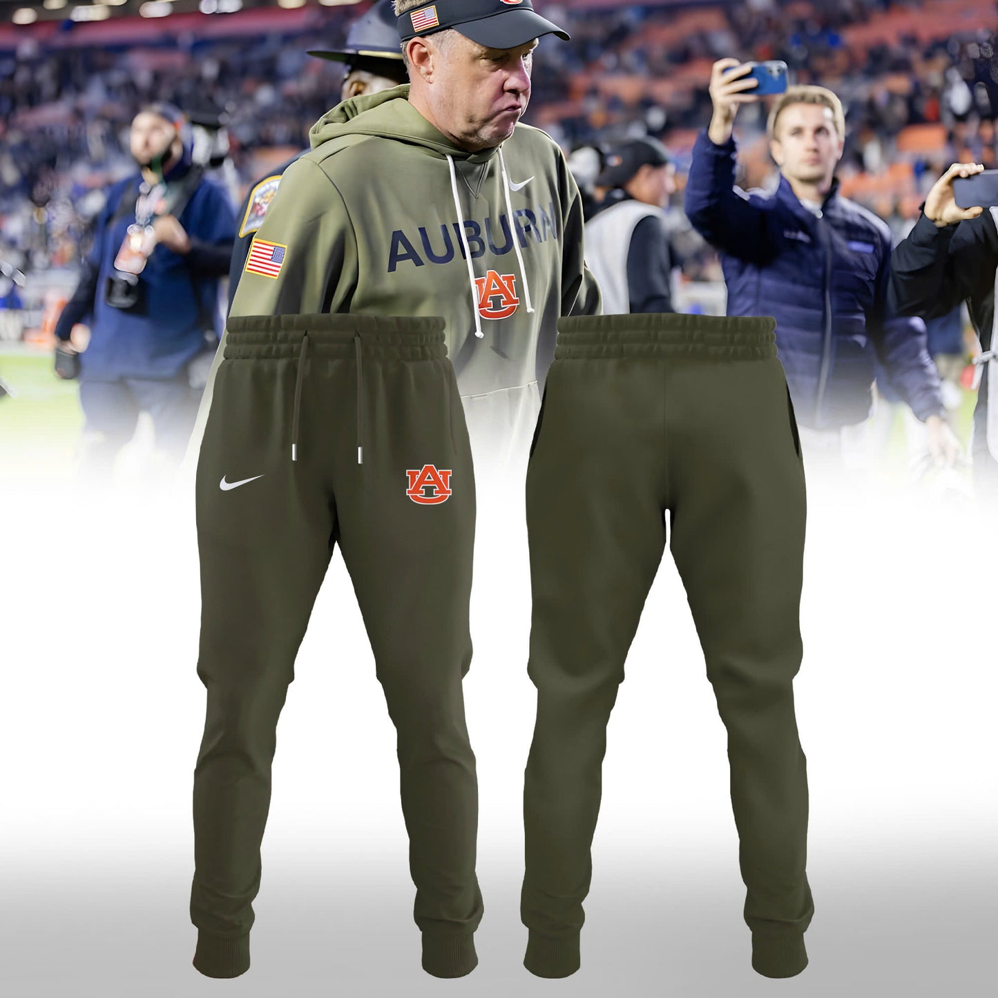 Auburn Tigers Military Appreciation 2025 Special Hoodie