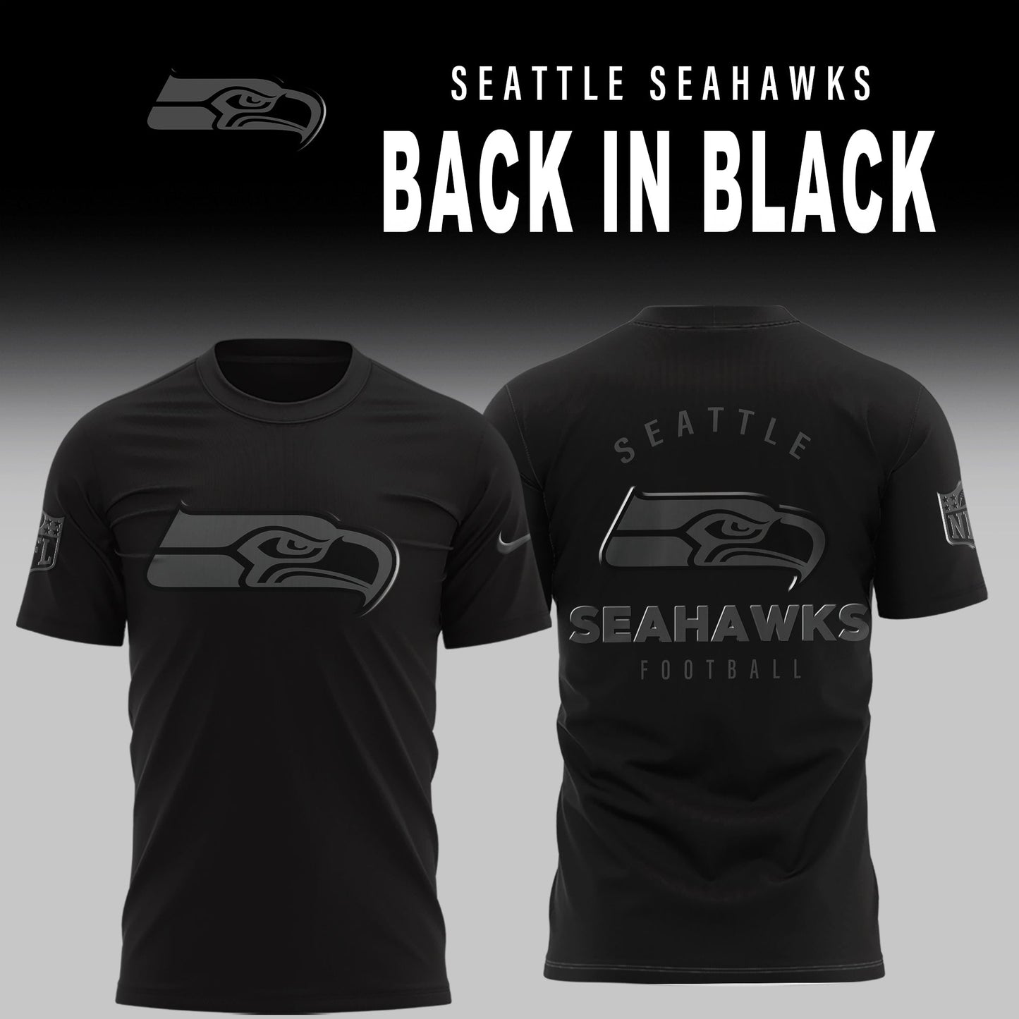 Seattle Seahawks 2026 Back In Black Limited Edition Shirt