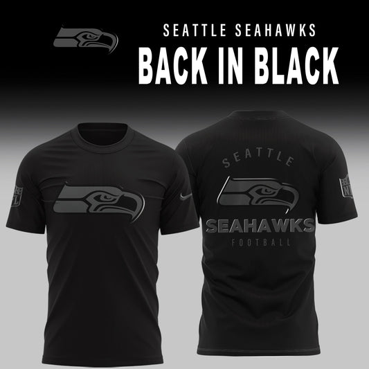 Seattle Seahawks 2026 Back In Black Limited Edition Shirt