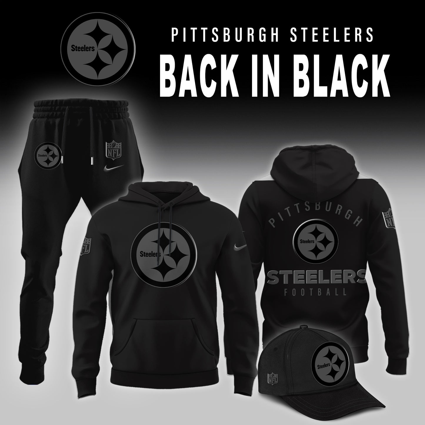 Pittsburgh Steelers 2026 Back In Black Limited Edition Shirt