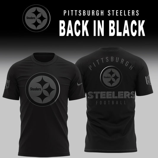 Pittsburgh Steelers 2026 Back In Black Limited Edition Shirt