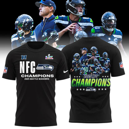 Seattle Seahawks NFC Champions Limited Edition Shirt V2