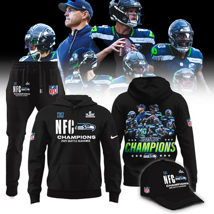 Seattle Seahawks NFC Champions Limited Edition Shirt V2