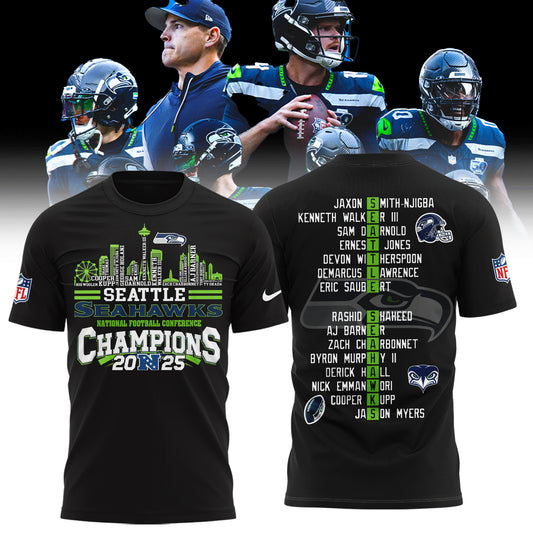 Seattle Seahawks NFC Champions Limited Edition Shirt