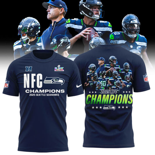 Seattle Seahawks NFC Champions Limited Edition Shirt V3