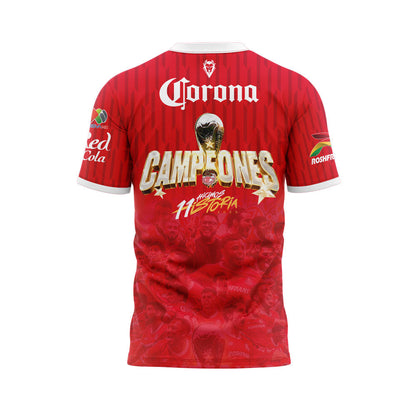 Toluca FC Campeón 2025 Liga MX T-Shirt