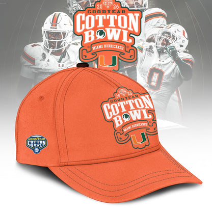 Miami Hurricanes Football Cotton Bowl Champions 2025 Combo T-Shirt