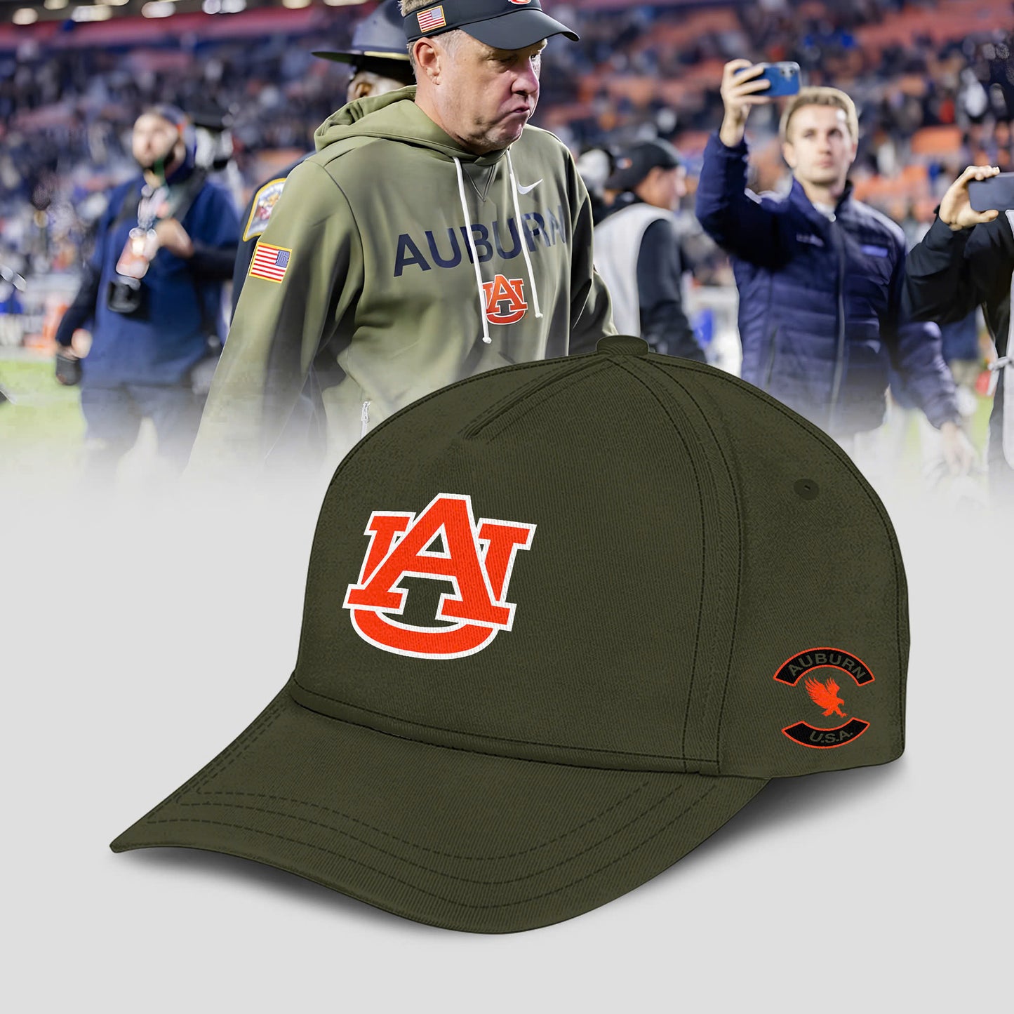 Auburn Tigers Military Appreciation 2025 Special Hoodie