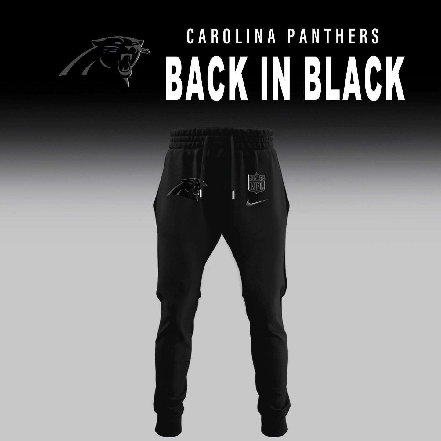 Carolina Panthers 2026 Back In Black Limited Edition New Jacket