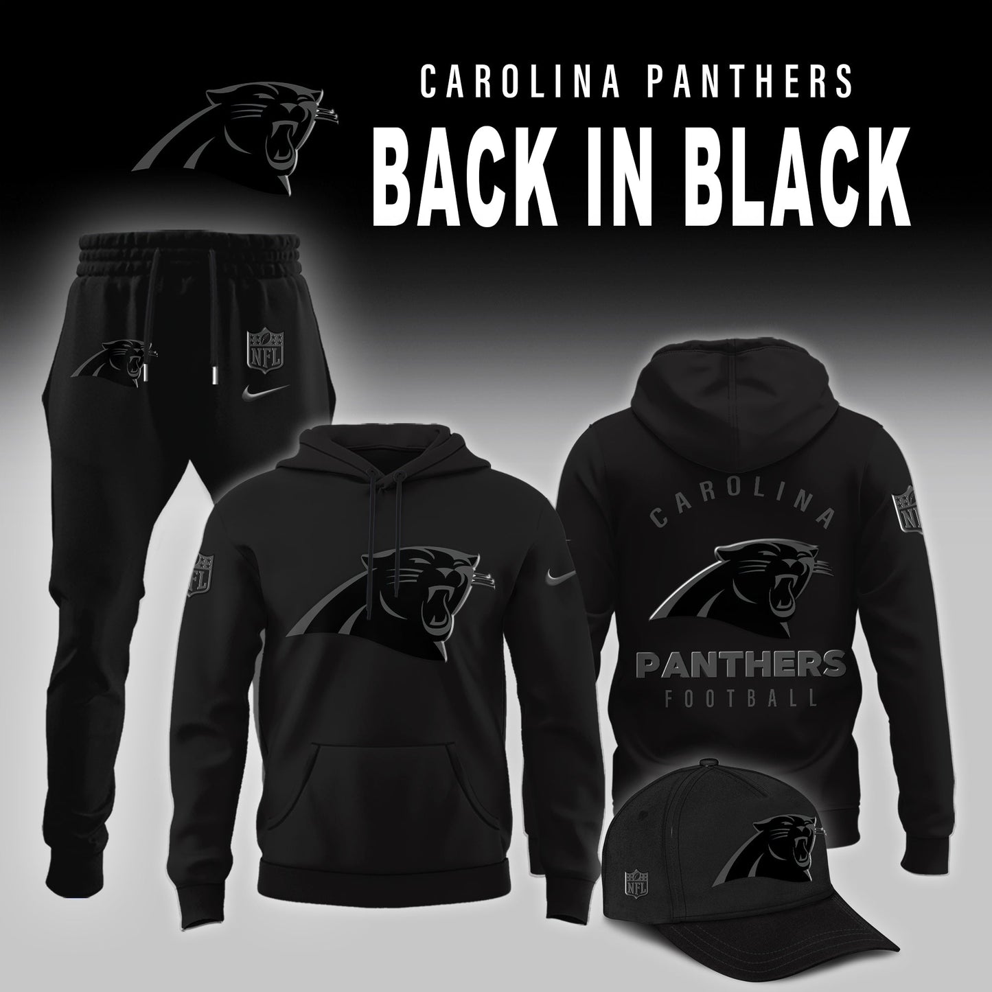Carolina Panthers 2026 Back In Black Limited Edition Shirt