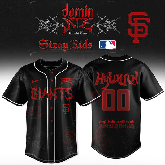 San Francisco Giants Baseball Jersey x Stray Kids – DominATE World Tour 2025