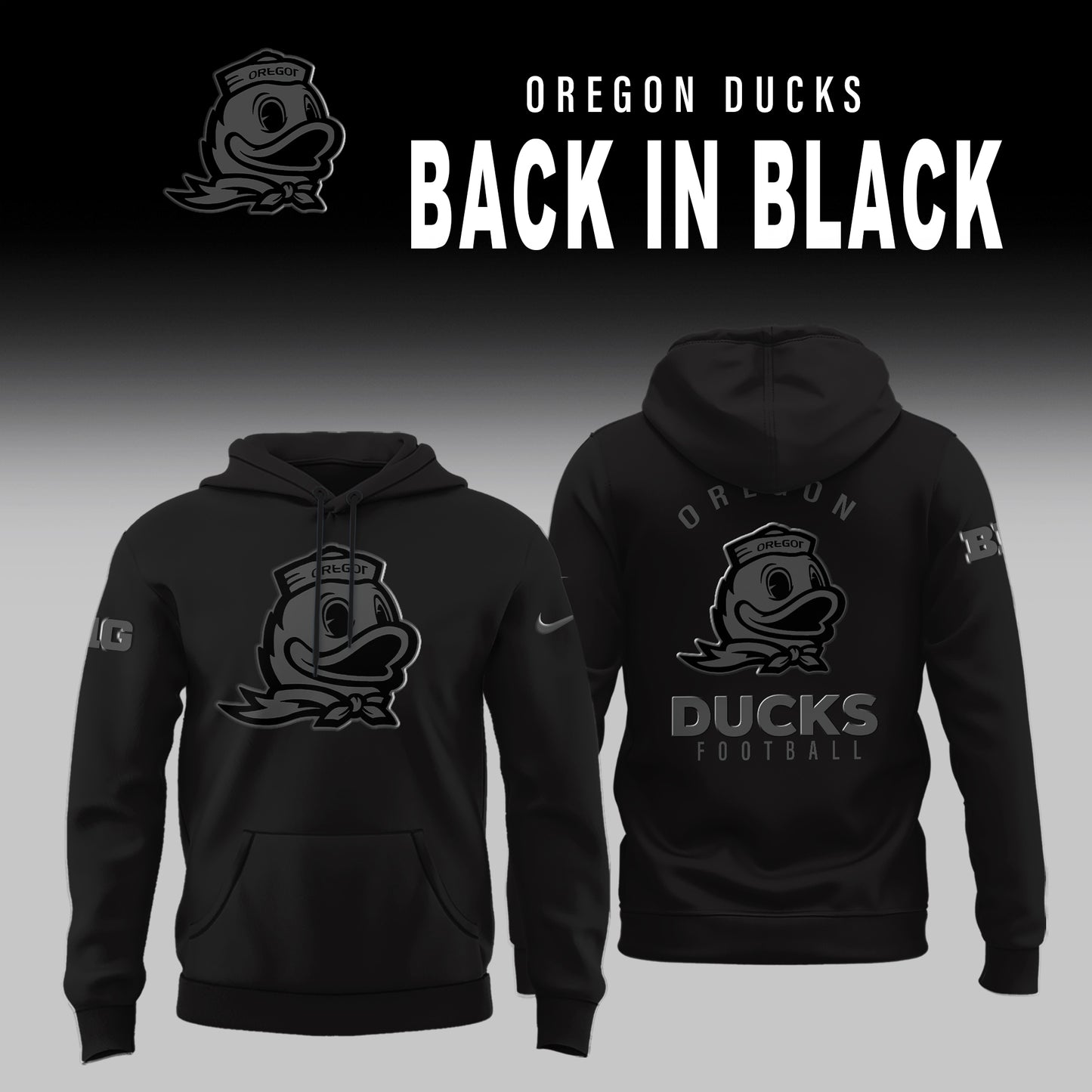 Oregon Ducks 2025 Back in Black Limited Edition Shirt