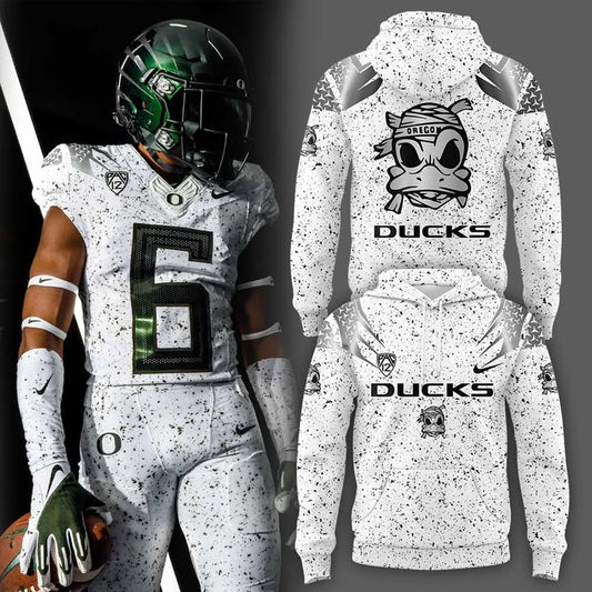 Oregon Football Eggshell Fresh' Mummy Ducks Uniform