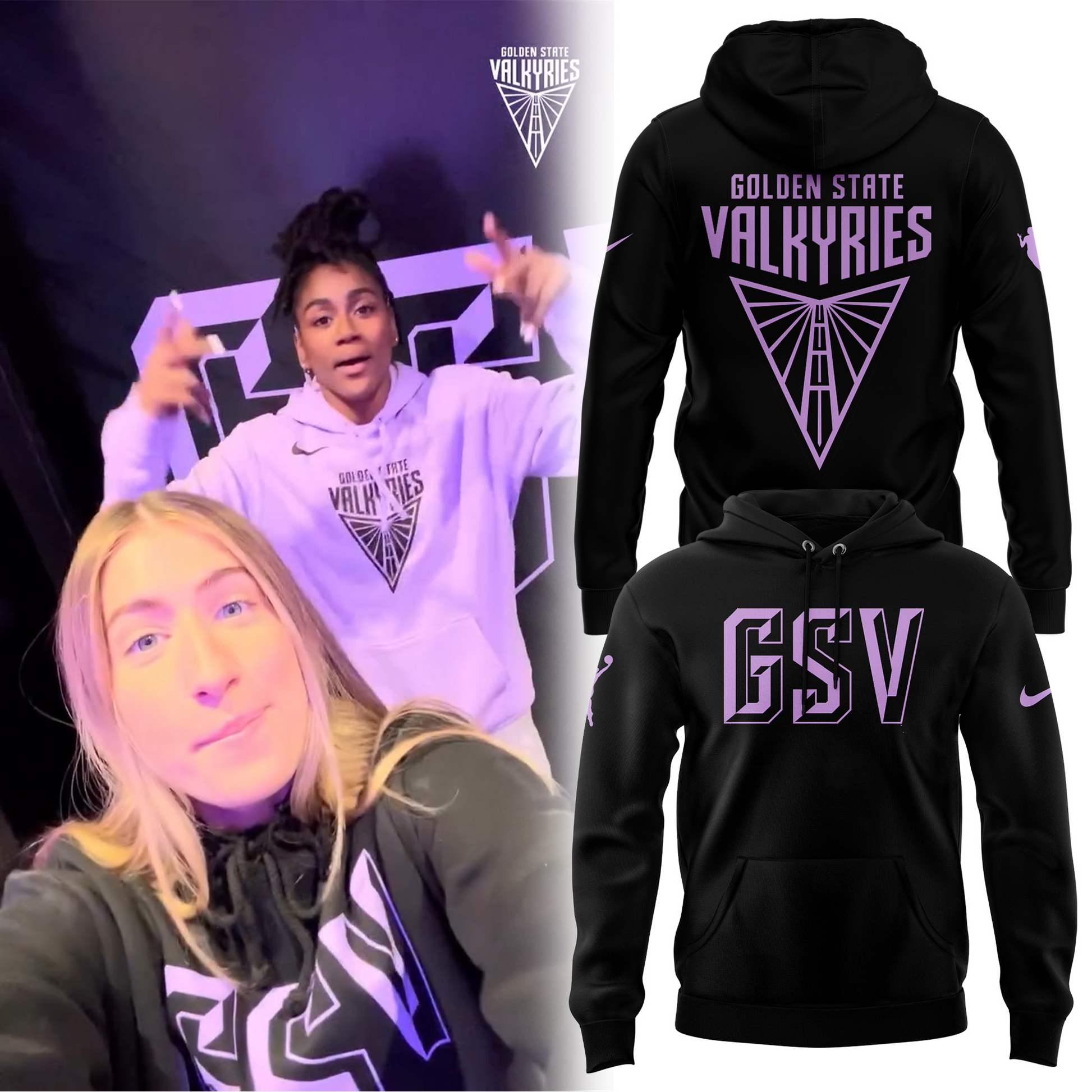 Golden State Valkyries Limited Edition 2025 Hoodie