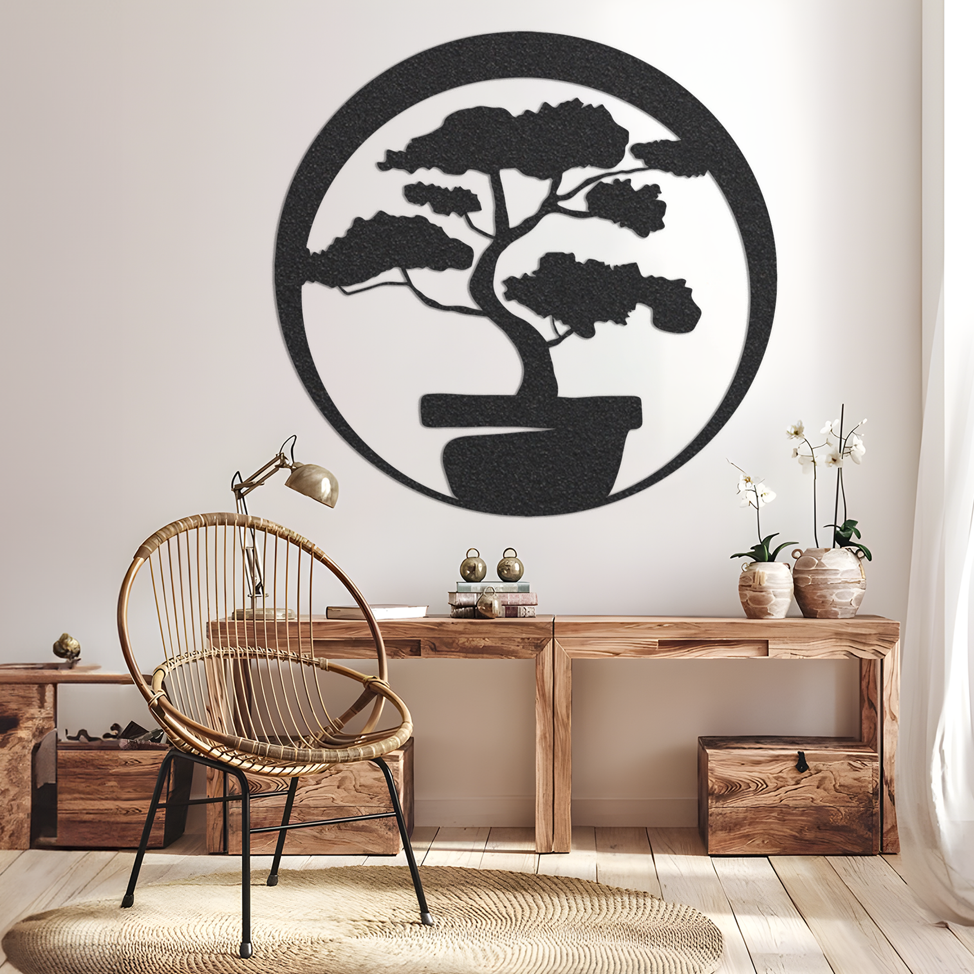 Metal Bonsai Tree Sign, Tree Sign, Metal Family Tree Sign, Home Decor Sign, Metal Tree Sign, Housewarming Gift Ideas, Wedding Gift