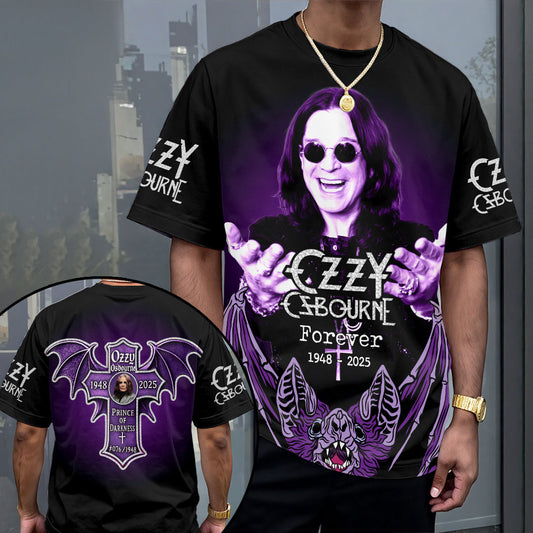 Ozzy Osbourne 3D T-Shirt - Thank You For The Memories