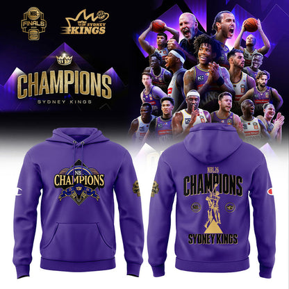 Sydney Kings Special Champions NBL 2026 Limited Edition Hoodie