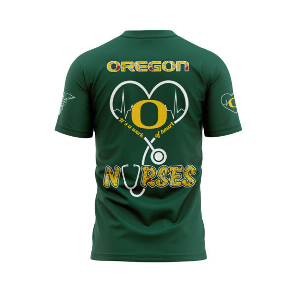 Oregon Ducks Football NURSES NIGHT 2.0.2.5 Shirt