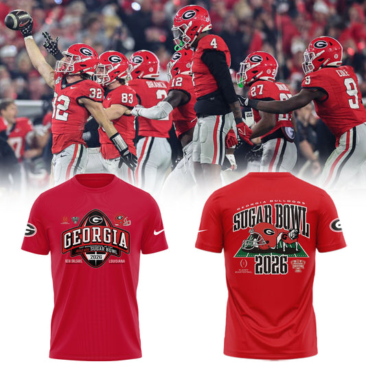 ..Georgia Bulldogs 2026 Sugar Bowl Limited Shirt