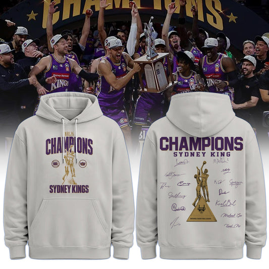 Sydney Kings Special Champions NBL 2026 Limited Edition Hoodie