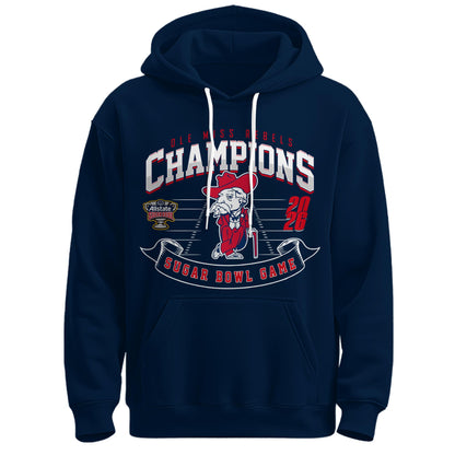 Ole Miss Rebels – Sugar Bowl Champions Hoodie