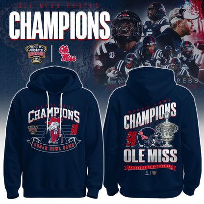 Ole Miss Rebels – Sugar Bowl Champions Hoodie