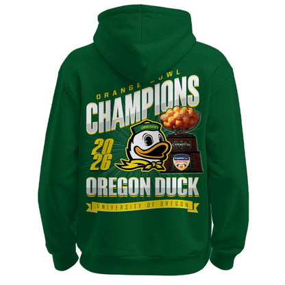 Oregon Ducks – Orange Bowl Champions Zip Hoodie