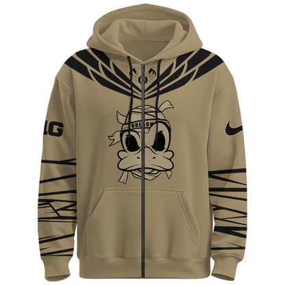 Oregon Grit Strength Hoodie Zip