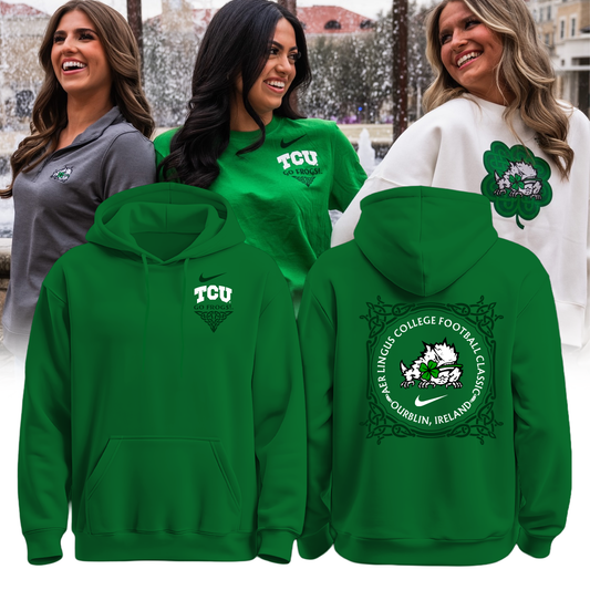 TCU Horned Frogs Ireland Hoodie- Limited Edition