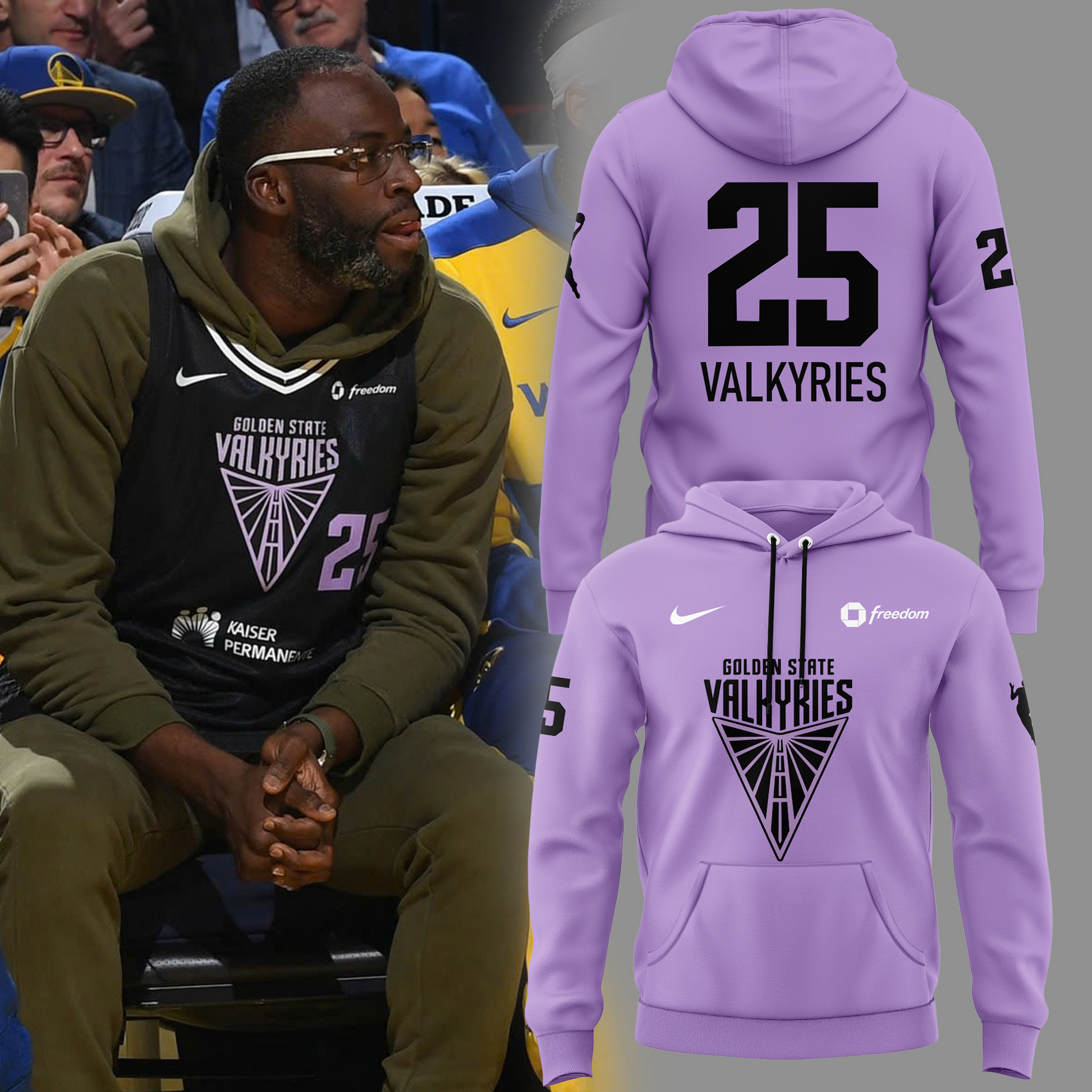 Golden State Valkyries Limited Edition 2025 Hoodie