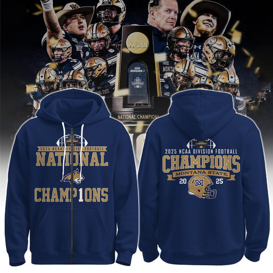 Montana State Champions Zip Hoodie