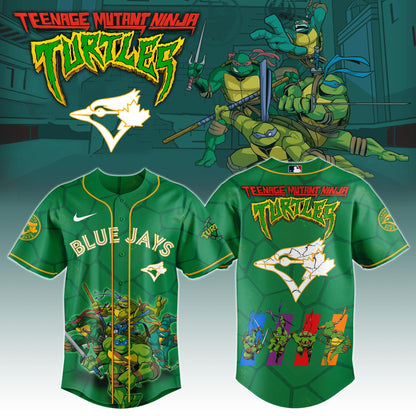 Toronto Blue Jays x Ninja Turtles Jersey Editions Limited