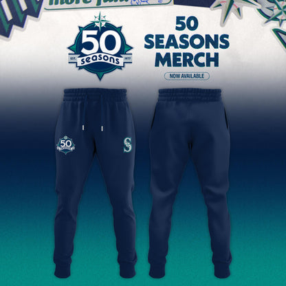 Seattle Mariners 50 Seasons Celebration Special Edition Bomber Jacket