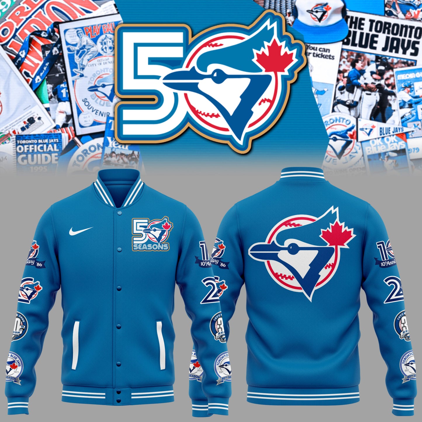 Limited Edition Jays New Jacket-KC01212605