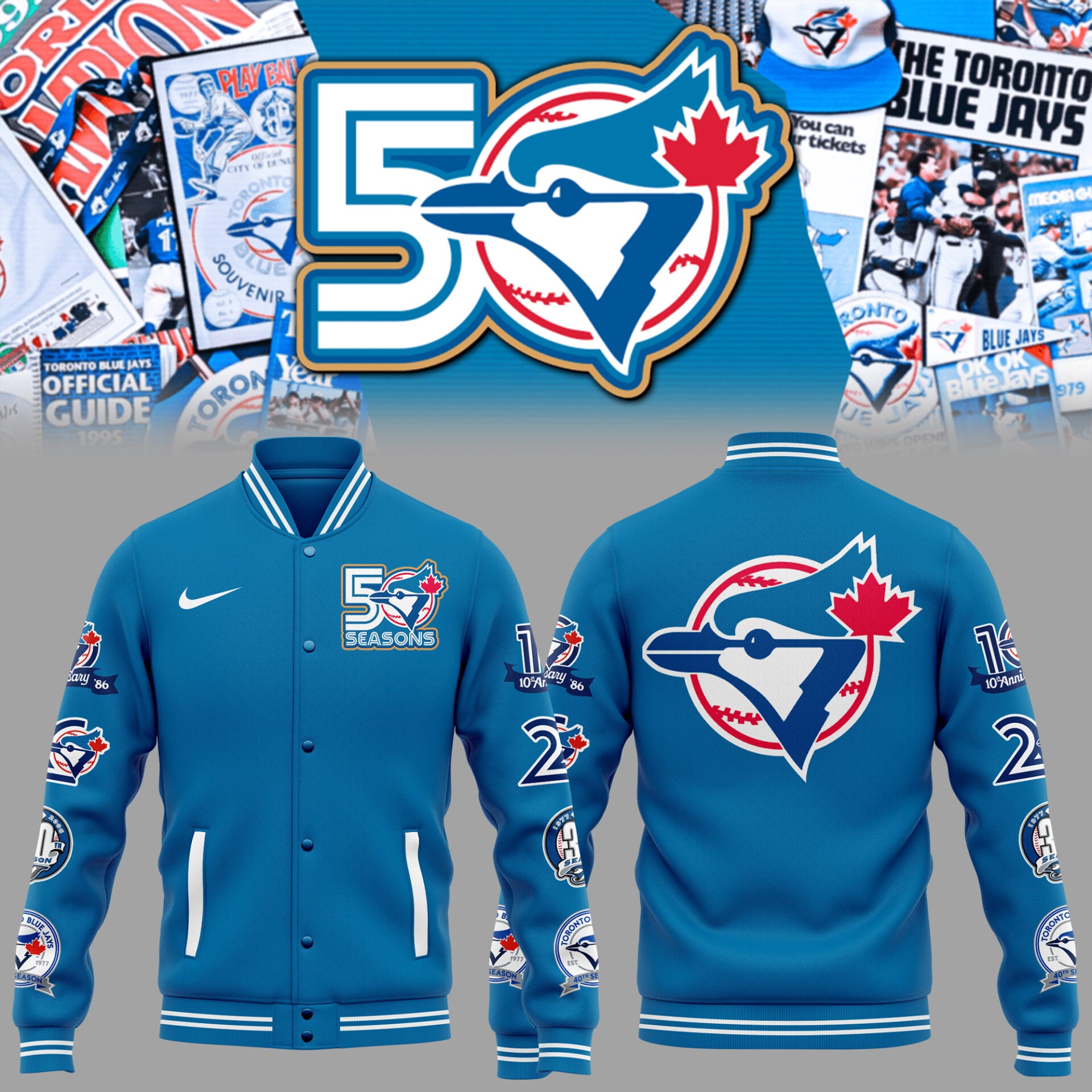 Limited Edition Jays New Jacket-KC01212605