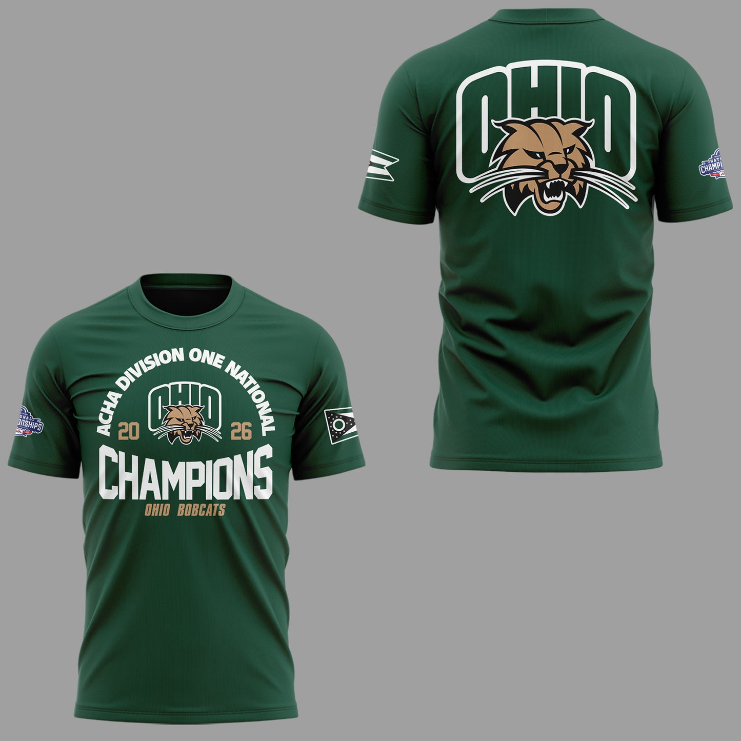 Limited Edition ACHA Division 1 Naitonal Champions TShirt