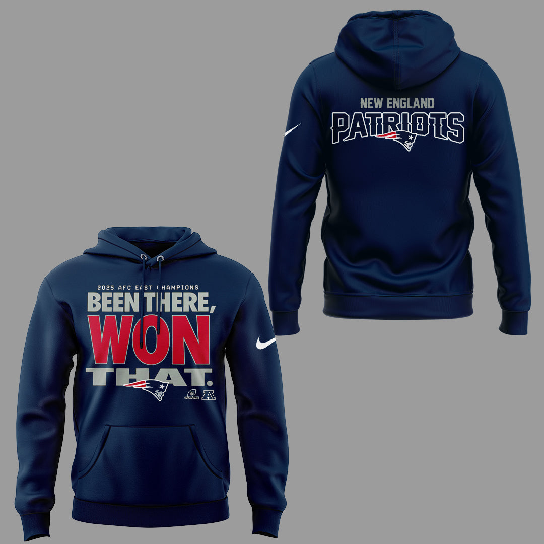 Limited Edition 2025 AFC East Champions Hoodie