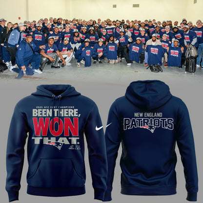 Limited Edition 2025 AFC East Champions Hoodie