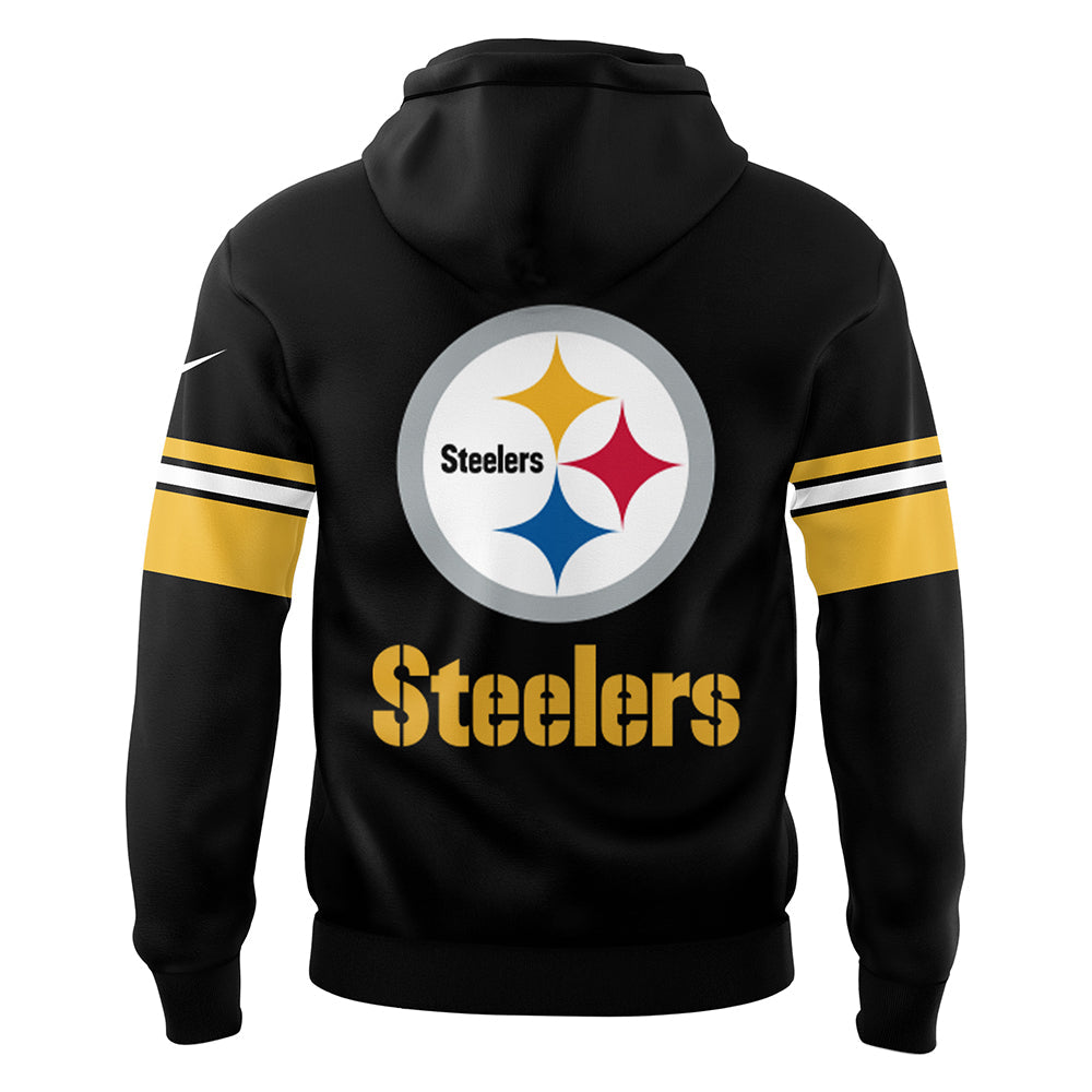 Pittsburgh Steelers Throwback 50th Anniversary Super Bowl Hoodie-LL1017241000