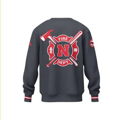 Nebraska Baseball x Firefighter Appreciation Sweatshirt