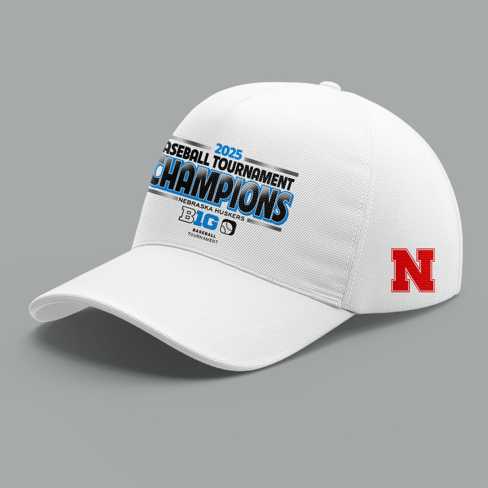 Nebraska Baseball x B1G Tourney Championship Hoodie