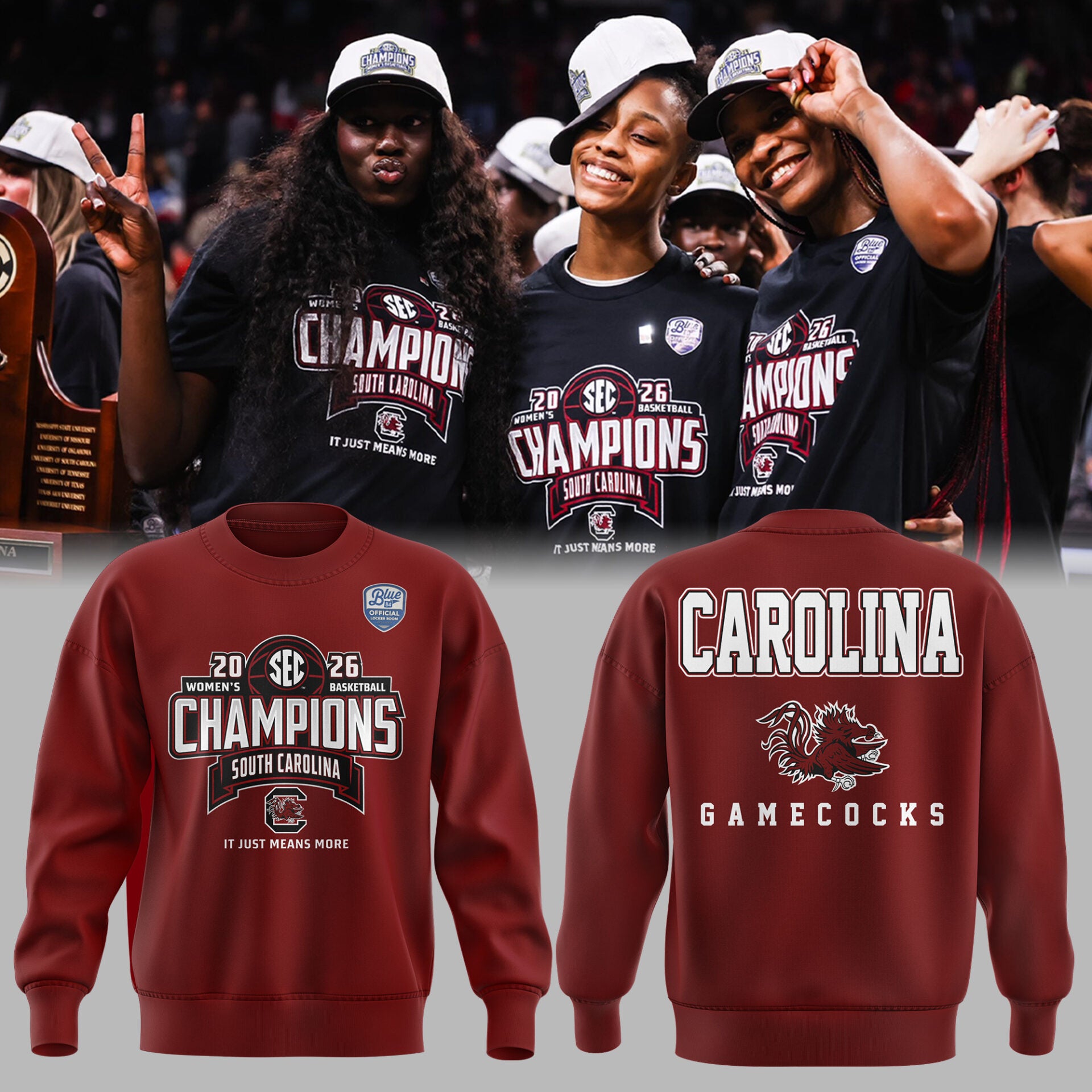 Limited Edition 2026 WBB Champions Sweatshirt-ND02272621