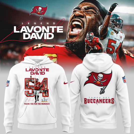 Limited Edition Legend Lavonte David – Thank You For The Memories Hoodie