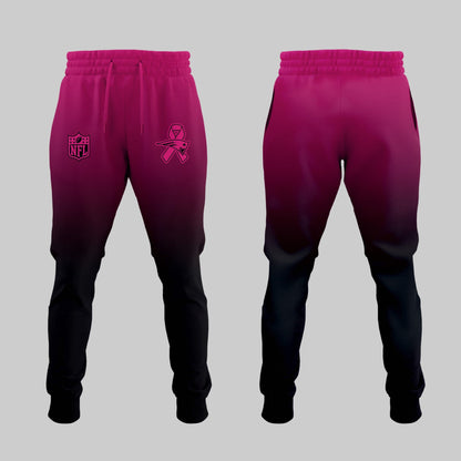 New England Patriots Football Breast Cancer Combo Sweatshirt