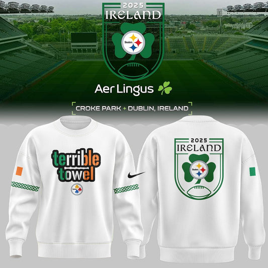 Ireland 2025 Limited Edition Dublin Game Sweatshirt-ND09252553