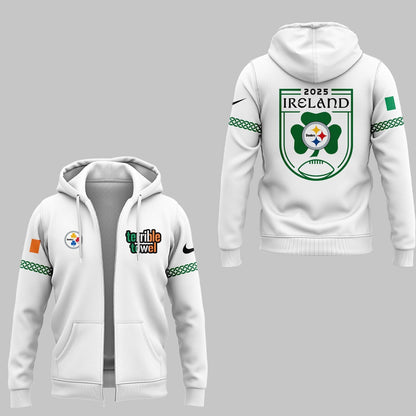 Ireland 2025 Limited Edition Dublin Game ZIPHoodie-ND09252556